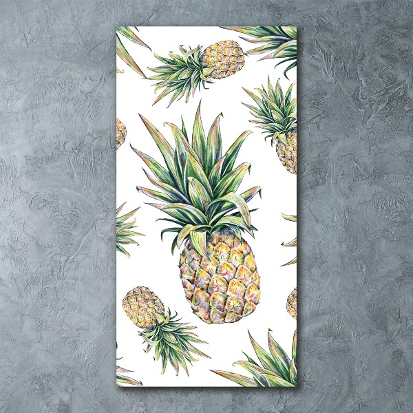 Cuadro de metacrilato vertical Piñas