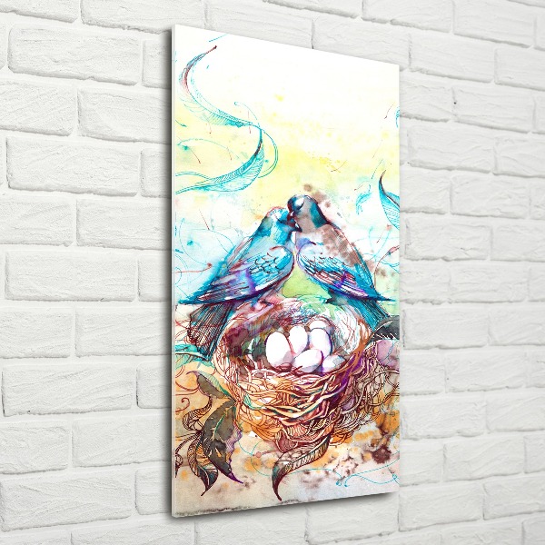 Impresión en metacrilato de alta calidad vertical Familia