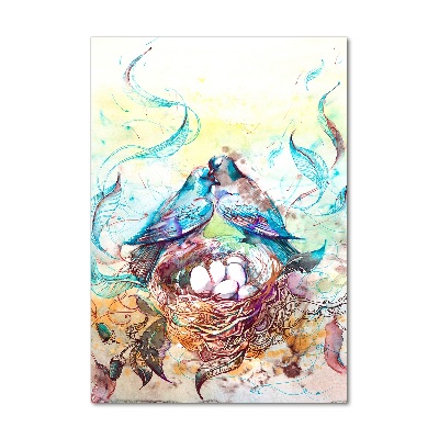 Impresión en metacrilato de alta calidad vertical Familia