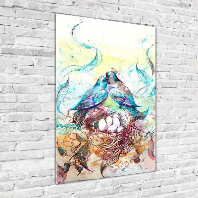 Impresión en metacrilato de alta calidad vertical Familia