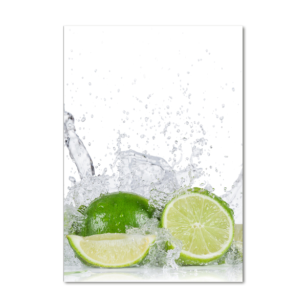 Cuadro decorativo en acrílico brillante vertical Cal