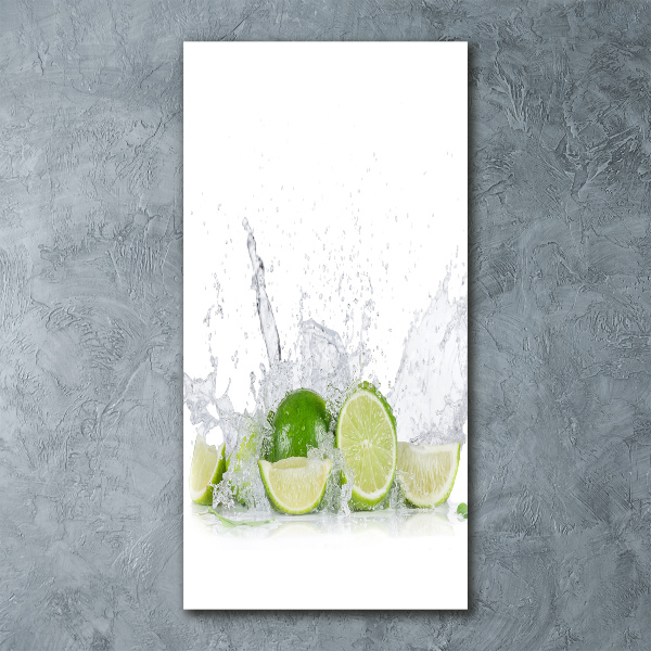 Obraz zdjęcie szkło akryl pionowy Limonka