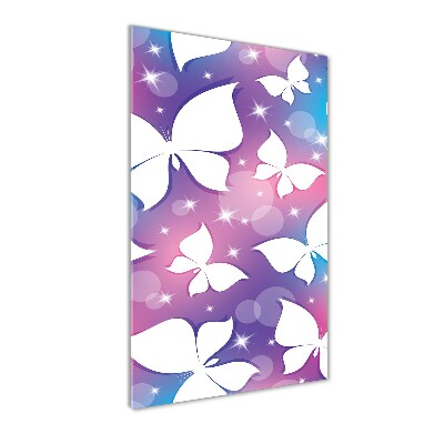 Impresión en metacrilato de alta calidad vertical Mariposas