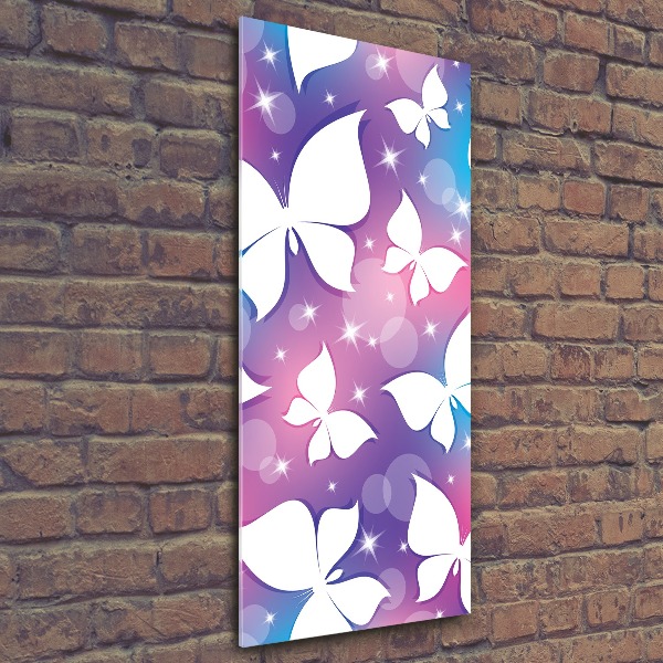 Impresión en metacrilato de alta calidad vertical Mariposas