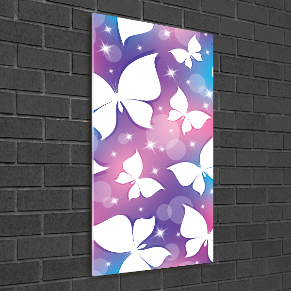 Impresión en metacrilato de alta calidad vertical Mariposas