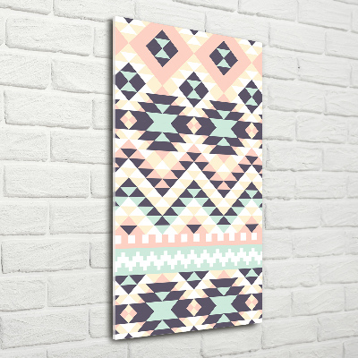 Foto obraz szkło akryl pionowy Etniczne tło