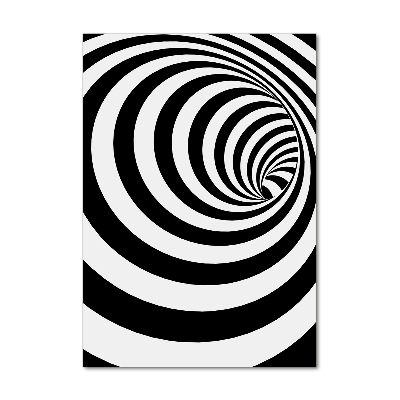 Cuadro de metacrilato vertical Espiral rayada