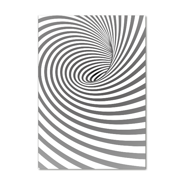 Impresión en metacrilato de alta calidad vertical Espiral rayada