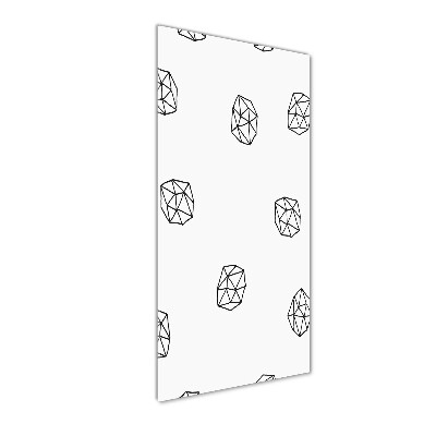 Foto obraz szkło akryl pionowy Abstrakcyjny wzór