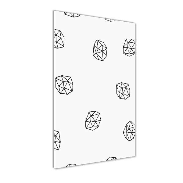 Foto obraz szkło akryl pionowy Abstrakcyjny wzór