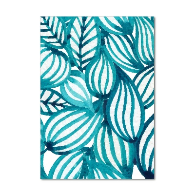 Obraz zdjęcie szkło akryl pionowy Liście