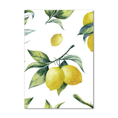 Impresión en metacrilato de alta calidad vertical Limones