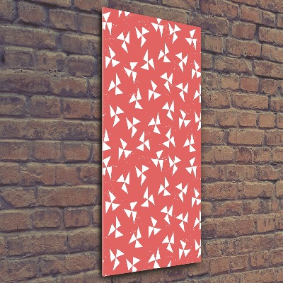 Impresión en metacrilato de alta calidad vertical Fondo geométrico