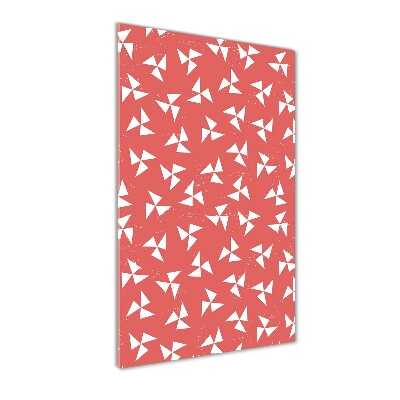 Impresión en metacrilato de alta calidad vertical Fondo geométrico