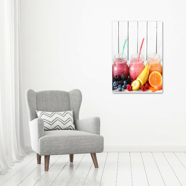 Impresión en metacrilato de alta calidad vertical Cócteles coloridos