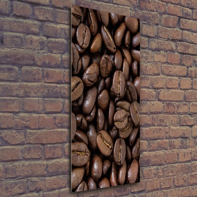 Impresión en metacrilato de alta calidad vertical Granos de café
