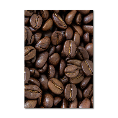 Impresión en metacrilato de alta calidad vertical Granos de café