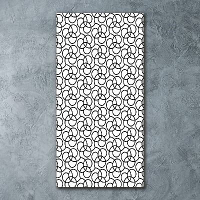 Foto obraz szkło akryl pionowy Geometryczne tło