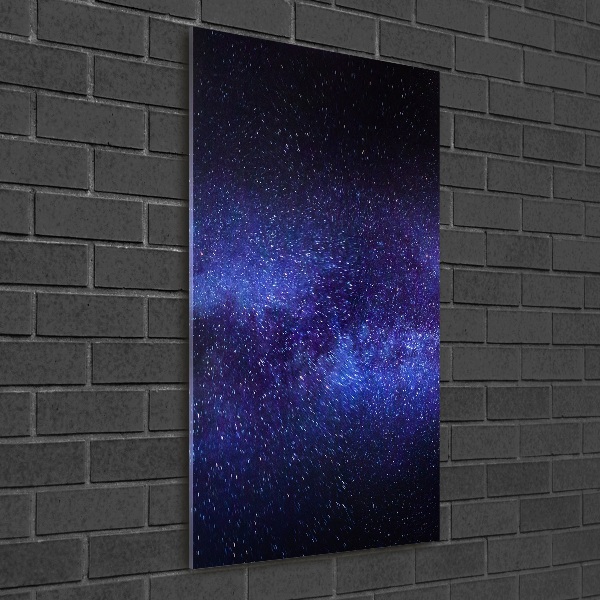 Cuadro de metacrilato vertical vía Láctea