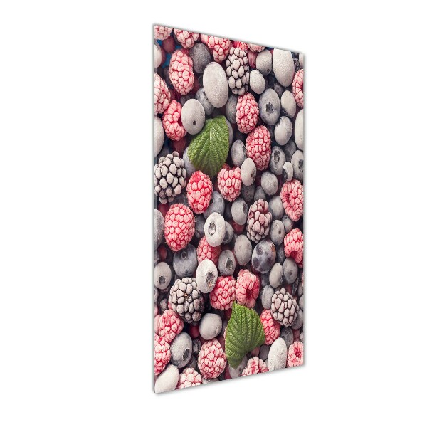 Cuadro de metacrilato vertical Fruta congelada