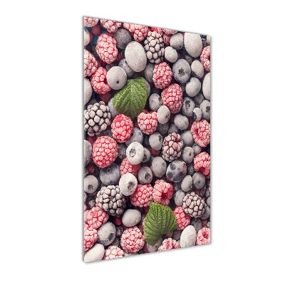 Cuadro de metacrilato vertical Fruta congelada