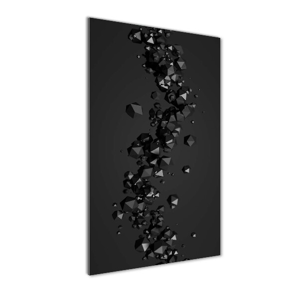 Cuadro de metacrilato vertical Abstracción 3D