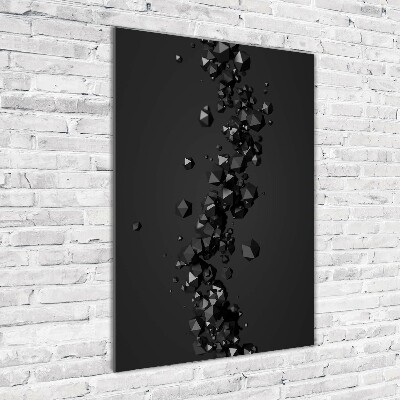 Cuadro de metacrilato vertical Abstracción 3D
