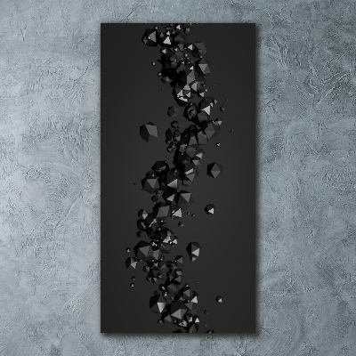 Cuadro de metacrilato vertical Abstracción 3D