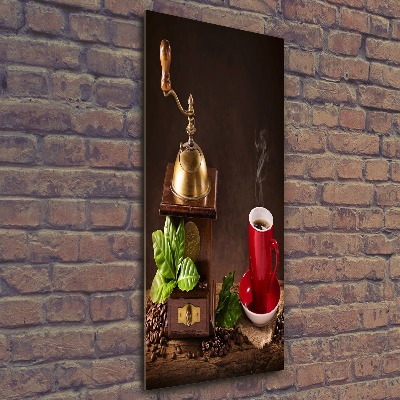 Impresión en metacrilato de alta calidad vertical Molinillo de café