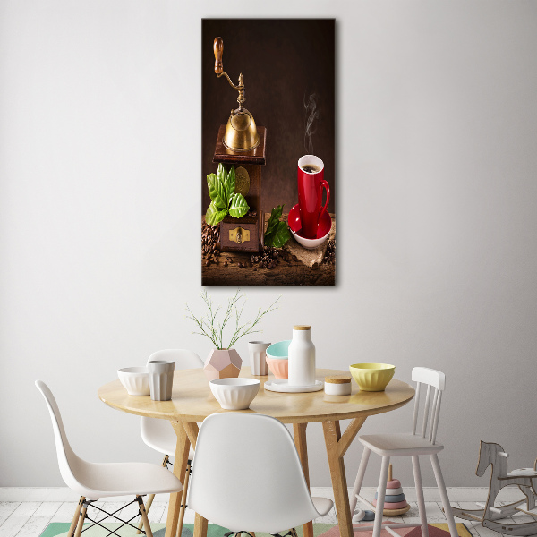 Impresión en metacrilato de alta calidad vertical Molinillo de café