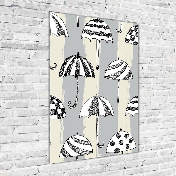 Impresión en metacrilato de alta calidad vertical Paraguas