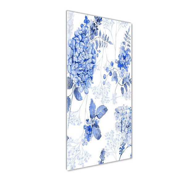 Cuadro de metacrilato moderno efecto cristal vertical Sin