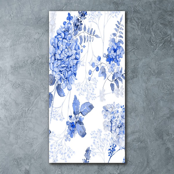 Cuadro de metacrilato moderno efecto cristal vertical Sin