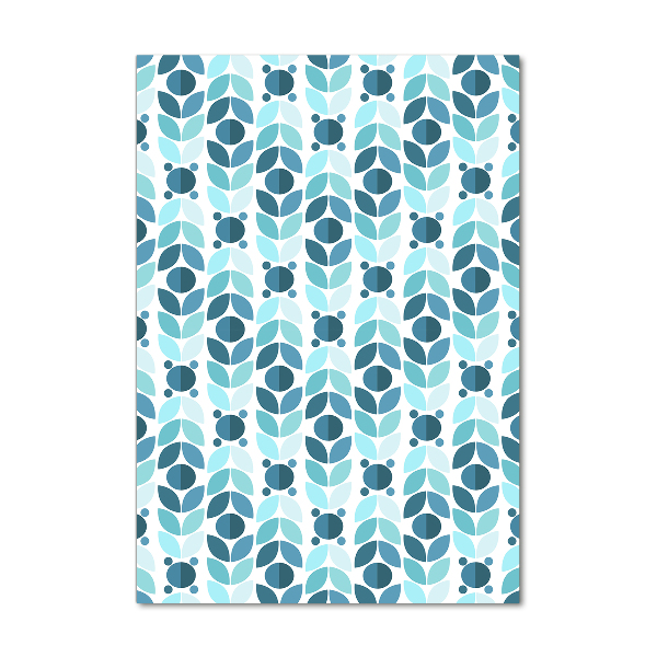 Impresión en metacrilato de alta calidad vertical Fondo geométrico