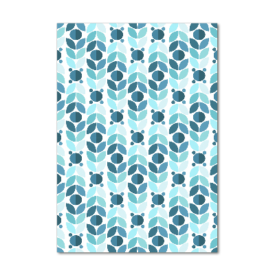 Impresión en metacrilato de alta calidad vertical Fondo geométrico