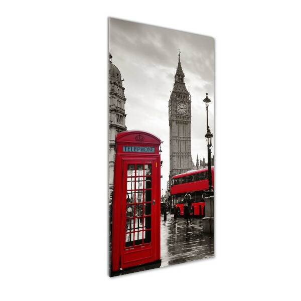 Cuadro de metacrilato vertical Big Ben de Londres
