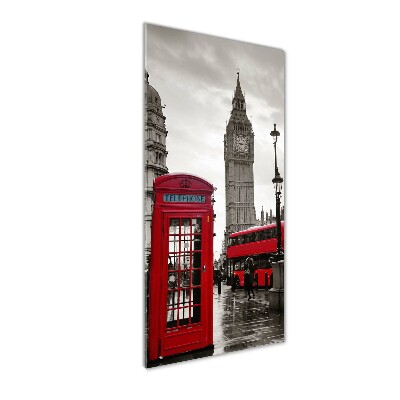 Cuadro de metacrilato vertical Big Ben de Londres