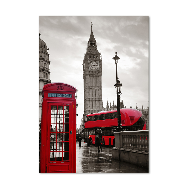 Cuadro de metacrilato vertical Big Ben de Londres