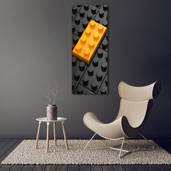Cuadro de metacrilato vertical Lego