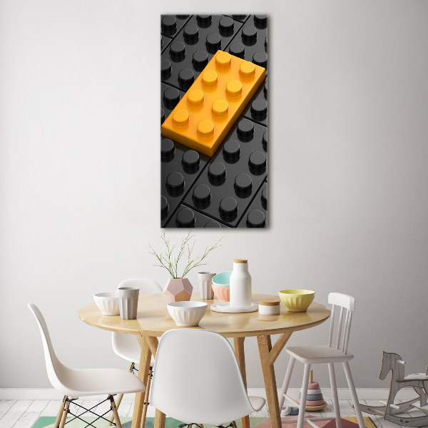 Cuadro de metacrilato vertical Lego