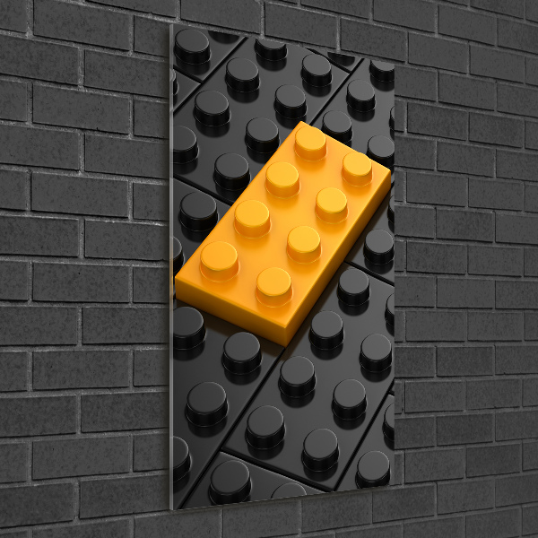 Cuadro de metacrilato vertical Lego