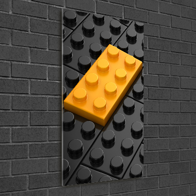 Cuadro de metacrilato vertical Lego