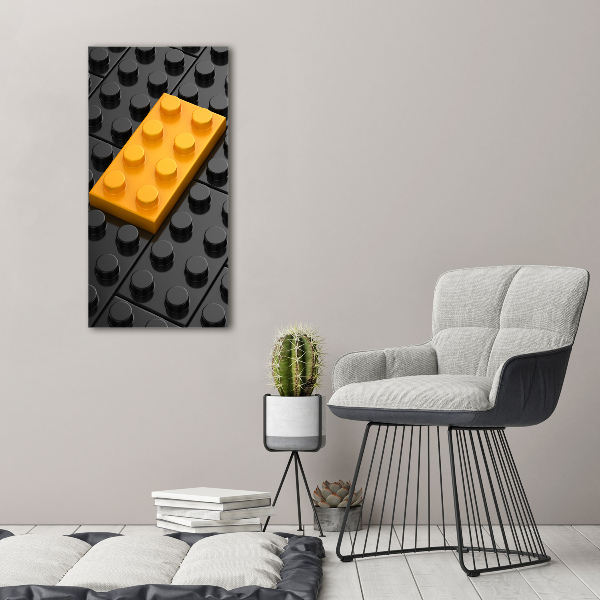 Cuadro de metacrilato vertical Lego