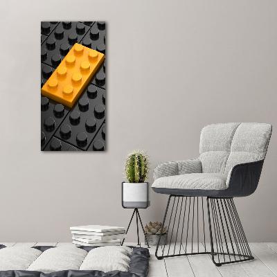 Cuadro de metacrilato vertical Lego