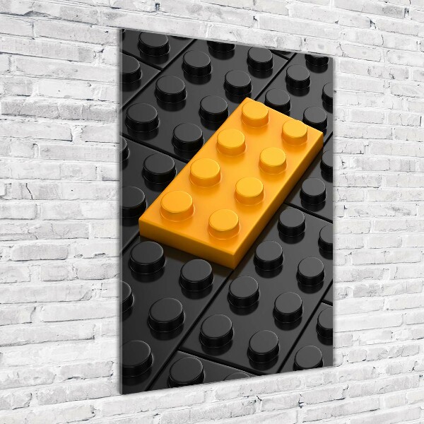 Cuadro de metacrilato vertical Lego