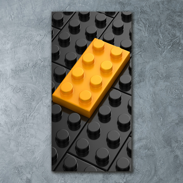 Cuadro de metacrilato vertical Lego