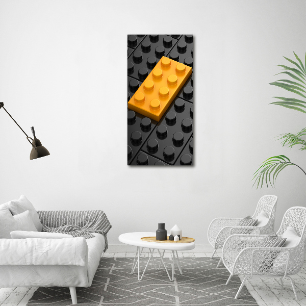 Cuadro de metacrilato vertical Lego