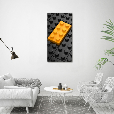 Cuadro de metacrilato vertical Lego