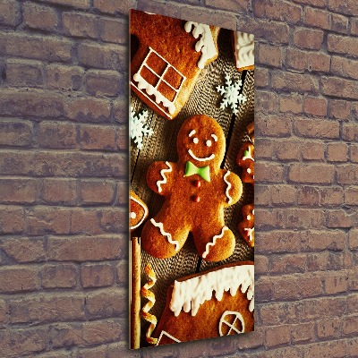 Impresión en metacrilato de alta calidad vertical Galletas de jengibre