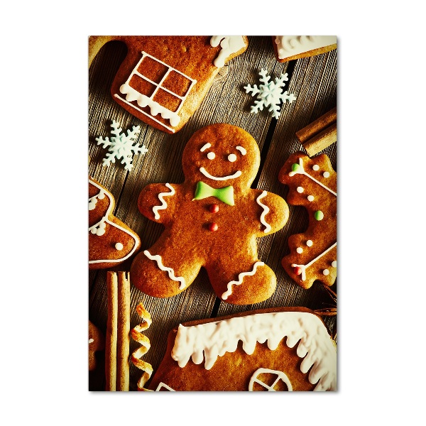 Impresión en metacrilato de alta calidad vertical Galletas de jengibre